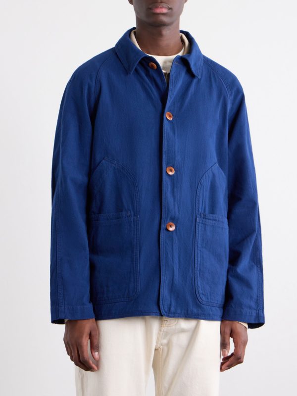 Cotton and Linen-Blend Chore Jacket - FR Cotton and Linen-Blend Chore Jacket - FR