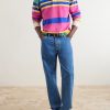 Striped Cotton-Jersey Polo Shirt - OU Striped Cotton-Jersey Polo Shirt - OU