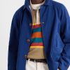 Striped Linen and Cotton-Blend Polo Shirt - CU Striped Linen and Cotton-Blend Polo Shirt - CU
