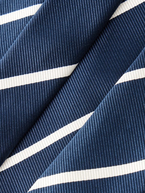 7cm Striped Silk Tie - E1 7cm Striped Silk Tie - E1