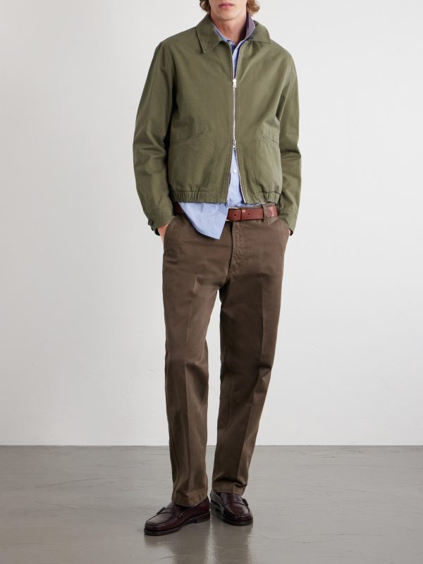 Cotton Blouson Reversible Jacket - OU Cotton Blouson Reversible Jacket - OU