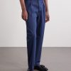 Games Straight-Leg Herringbone Cotton Suit Trousers - FR Games Straight-Leg Herringbone Cotton Suit Trousers - FR
