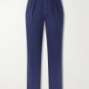 Games Straight-Leg Herringbone Cotton Suit Trousers Games Straight-Leg Herringbone Cotton Suit Trousers