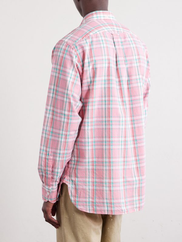 Checked Cotton Shirt - BK Checked Cotton Shirt - BK