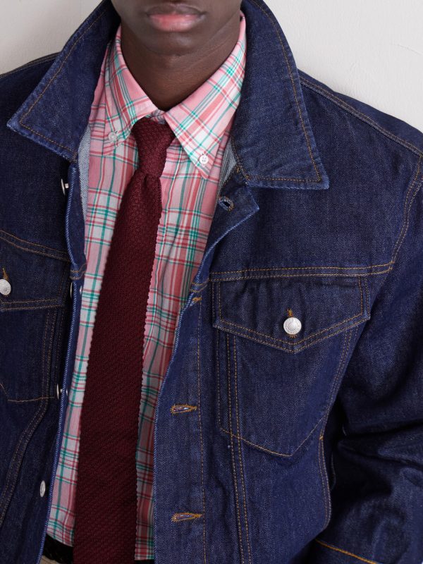 Checked Cotton Shirt - E1 Checked Cotton Shirt - E1
