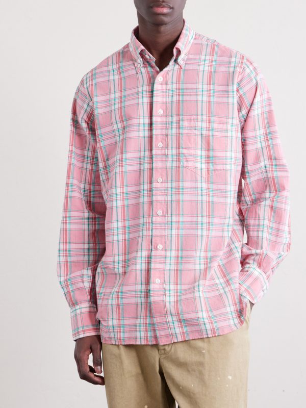 Checked Cotton Shirt - FR Checked Cotton Shirt - FR