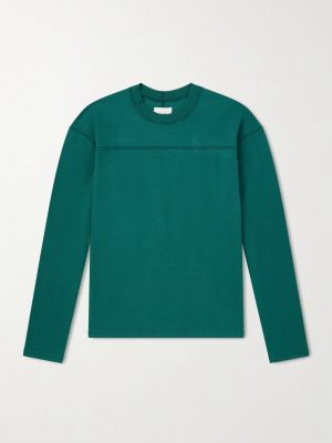 77 Appliquéd Cotton-Jersey T-Shirt 77 Appliquéd Cotton-Jersey T-Shirt