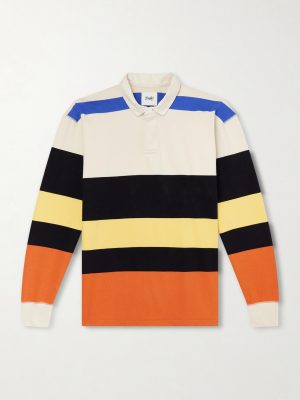 Striped Cotton-Jersey Rugby Shirt Striped Cotton-Jersey Rugby Shirt