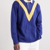 Chevron Flame Cotton-Jersey Rugby Shirt - FR Chevron Flame Cotton-Jersey Rugby Shirt - FR