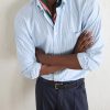 Button-Down Collar Striped Cotton Shirt - CU Button-Down Collar Striped Cotton Shirt - CU