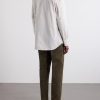Striped Cotton-Poplin Shirt - BK