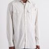 Striped Cotton-Poplin Shirt - FR