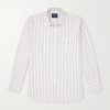 Striped Cotton-Poplin Shirt