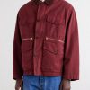Corduroy-Trimmed Cotton Jacket - FR Corduroy-Trimmed Cotton Jacket - FR