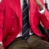 7cm Striped Silk Tie - OU