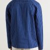 Striped Cotton Polo Shirt - BK Striped Cotton Polo Shirt - BK