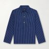 Striped Cotton Polo Shirt Striped Cotton Polo Shirt