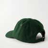 Tea Time Embroidered Wool Baseball Cap - BK