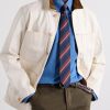 7cm Striped Silk and Cotton-Blend Tie - OU 7cm Striped Silk and Cotton-Blend Tie - OU