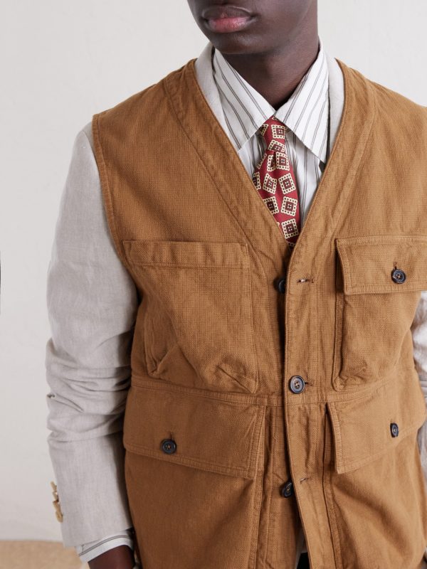 Cotton-Drill Utility Vest - CU Cotton-Drill Utility Vest - CU