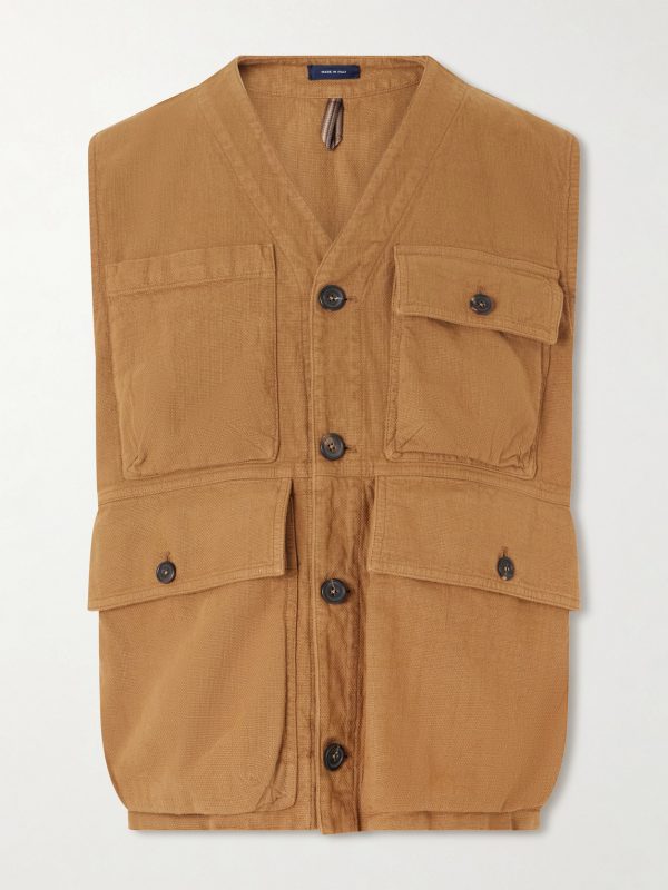 Cotton-Drill Utility Vest Cotton-Drill Utility Vest