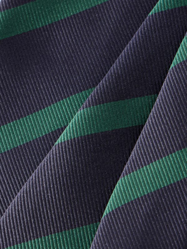 7cm Striped Silk Tie - E1