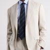 7cm Striped Silk Tie - FR