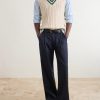Cricket Knitted Cotton and Cashmere-Blend Vest - OU Cricket Knitted Cotton and Cashmere-Blend Vest - OU