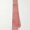 7cm Jumbled Medallion Printed Silk-Habotai Tie 7cm Jumbled Medallion Printed Silk-Habotai Tie