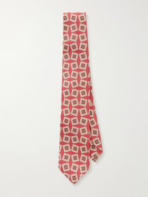 7cm Jumbled Medallion Printed Silk-Habotai Tie 7cm Jumbled Medallion Printed Silk-Habotai Tie