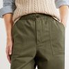 Straight-Leg Cotton-Blend Cargo Trousers - CU