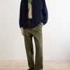 Straight-Leg Cotton-Blend Cargo Trousers - OU