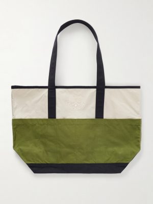 Logo-Embroidered Canvas Tote Bag Logo-Embroidered Canvas Tote Bag