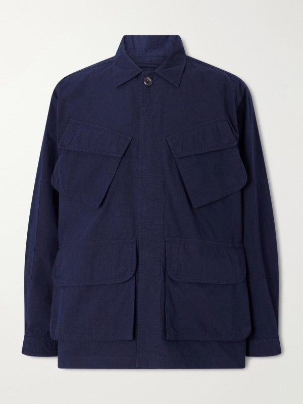 Jungle Cotton-Ripstop Overshirt