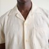 Camp-Collar Linen Shirt - CU