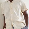 Camp-Collar Linen Shirt - E1
