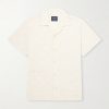 Camp-Collar Linen Shirt