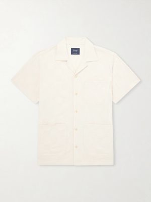 Camp-Collar Linen Shirt Camp-Collar Linen Shirt