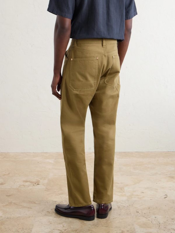 Carpenter Straight-Leg Cotton Cargo Trousers - BK Carpenter Straight-Leg Cotton Cargo Trousers - BK
