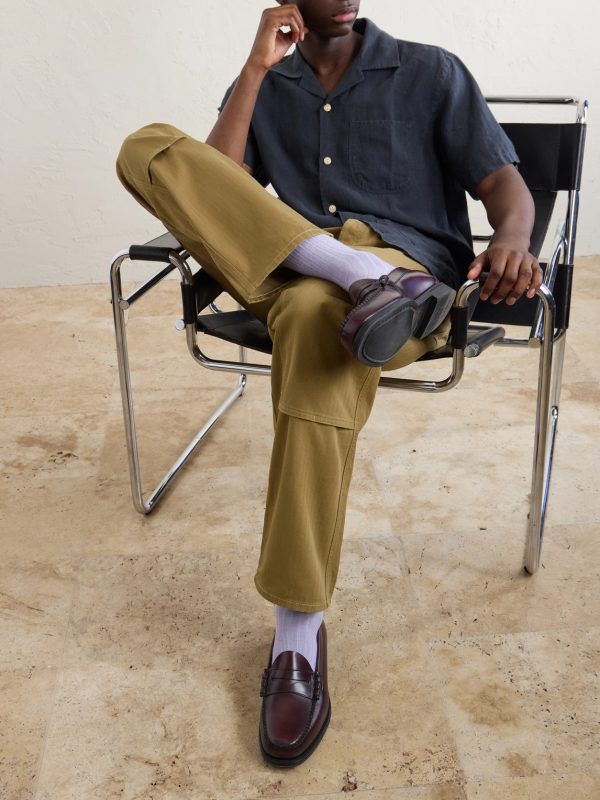 Carpenter Straight-Leg Cotton Cargo Trousers - CU Carpenter Straight-Leg Cotton Cargo Trousers - CU