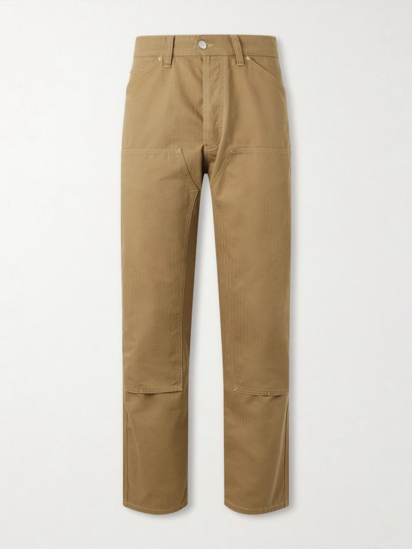 Carpenter Straight-Leg Cotton Cargo Trousers Carpenter Straight-Leg Cotton Cargo Trousers