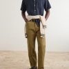 Carpenter Straight-Leg Cotton Cargo Trousers - OU Carpenter Straight-Leg Cotton Cargo Trousers - OU