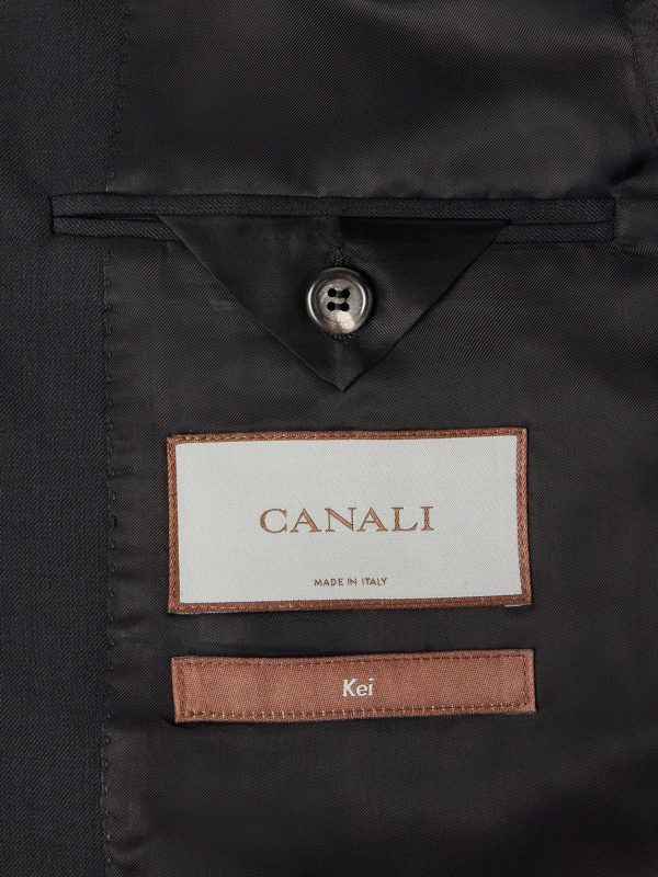Kei Wool-Blend Twill Suit Jacket - E2 Kei Wool-Blend Twill Suit Jacket - E2