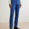 Straight-Leg Cotton and Cashmere-Blend Jeans - FR Straight-Leg Cotton and Cashmere-Blend Jeans - FR