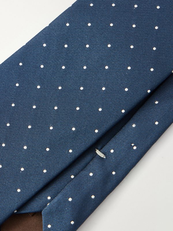 8cm Polka-Dot Silk-Twill Tie - CU 8cm Polka-Dot Silk-Twill Tie - CU