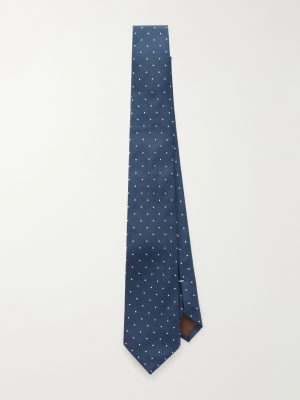 8cm Polka-Dot Silk-Twill Tie 8cm Polka-Dot Silk-Twill Tie