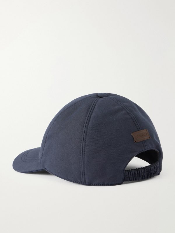 Logo-Appliqué Cotton-Blend Cap - BK Logo-Appliqué Cotton-Blend Cap - BK