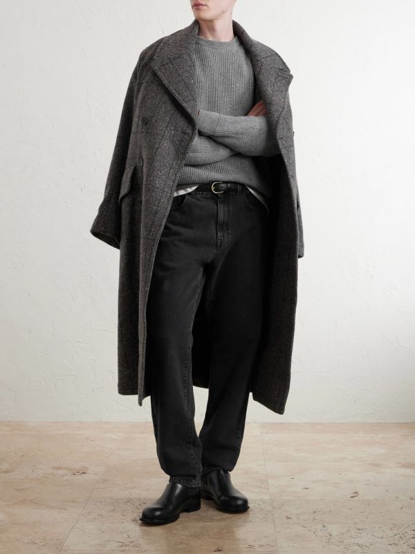Ribbed Wool and Cashmere-Blend Sweater - OU