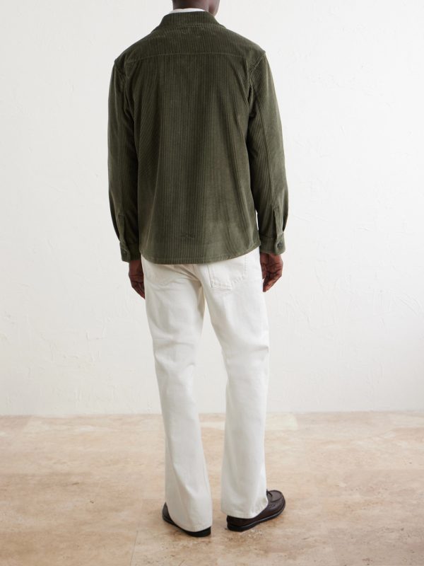 Cotton-Corduroy Overshirt - BK Cotton-Corduroy Overshirt - BK