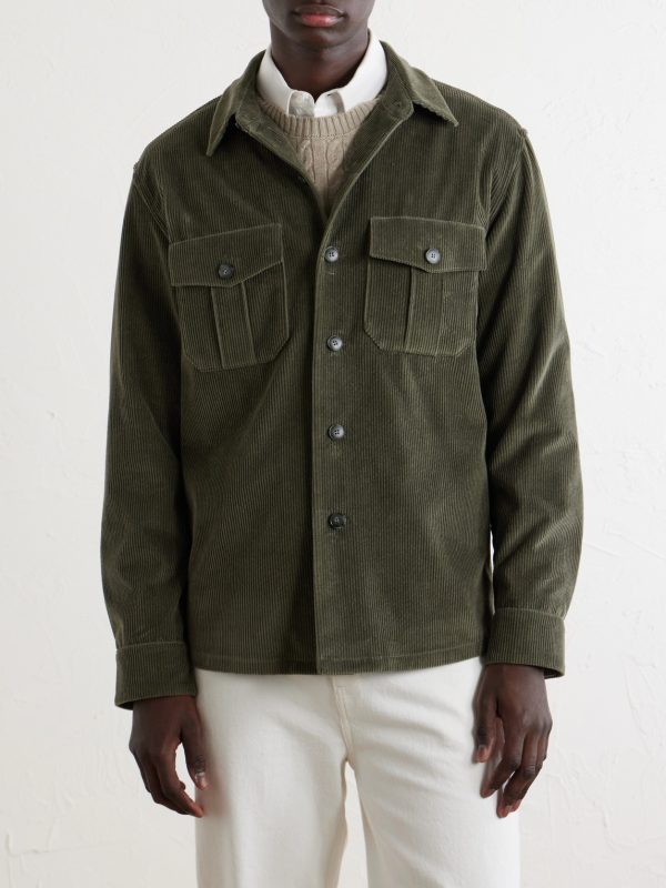 Cotton-Corduroy Overshirt - FR Cotton-Corduroy Overshirt - FR